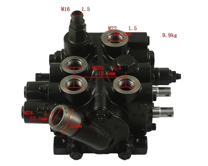Hanzhi Forklift Parts 0009443787 Hydraulic Control Valve For Baoli. KB30 high quality