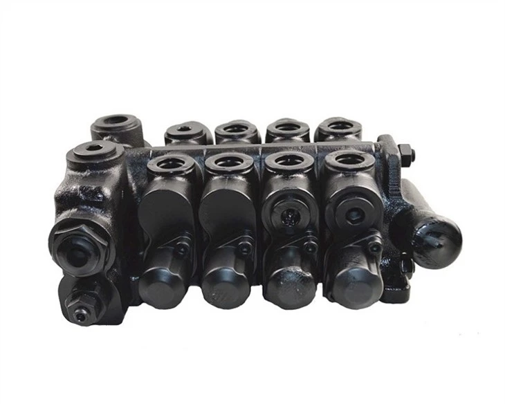 4 Spools Hydraulic Control Valve For Mitsu Forklift, MSV04-41244-52F-01